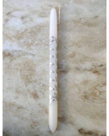 58  β  λαμπαδα  φυλλα ασημι (1)